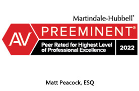 martindale-hubbell-av-preeminent-peer-rated-for-highest-level-of-professional-excellence-2022-awardee-matt-peacock-criminal-defense-attorneys-criminal-attorneys-arlington-tx